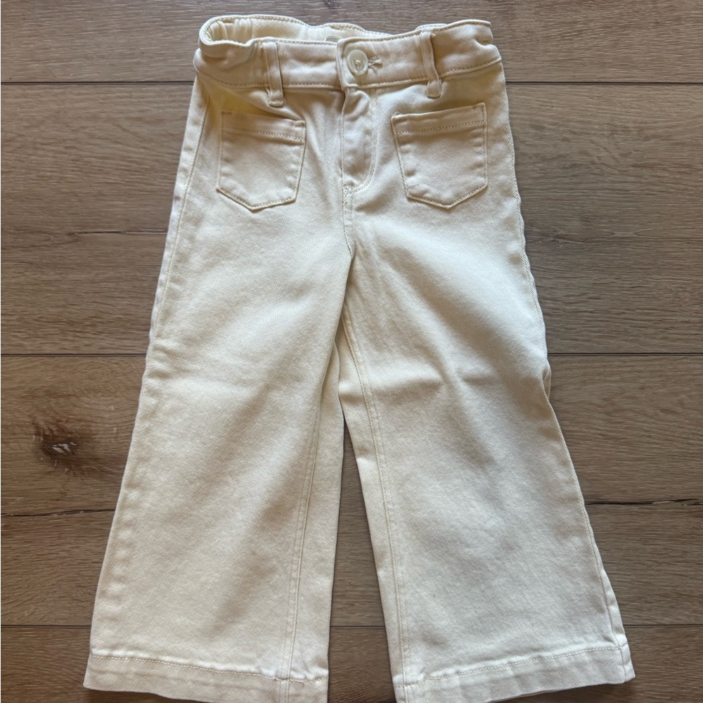 H&M Kids Light Yellow Jeans